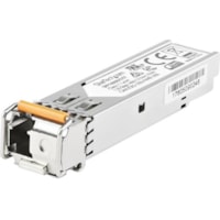 StarTech.com Dell EMC SFP-1G-BX10-D Compatible SFP Module - 1000BASE-BX-D - 1 GbE Gigabit Ethernet BiDi Fiber (SMF) - Dell EMC SFP-1G-BX10-D Compatible Transceiver - 1000BASE-BX WDM SFP+ (1 Gbps) - 1 Gigabit BiDi Module - 1490nmTx/1310nmRx Single Mode (SMF) - 10km (6.2mi) - LC Connector & DDM - Hot-