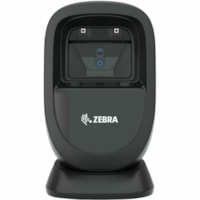 Zebra DS9300 DS9308 Barcode Scanner - Cable Connectivity - 11" (279.40 mm) Scan Distance - 1D, 2D - LED - Imager - Area - USB - Midnight Black - IP52 - Retail, Hospitality, Quick Service Restaurant (QSR), Transportation, Loyalty Program, Ticketing