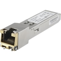 StarTech.com Juniper SFP-1GE-T Compatible SFP Module - 1000BASE-T - 1GE Gigabit Ethernet SFP to RJ45 Cat6/Cat5e Transceiver - 100m - Juniper SFP-1GE-T Compatible SFP - 1000BASE-T 1Gbps - 1GbE Module - 1GE Gigabit Ethernet SFP Copper Transceiver - 100m (328ft) - RJ-45 Connector - Hot-Swappable & MSA 