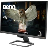 Moniteur LCD Entertainment EW2780Q 27po Classe WQHD - 16:9 - Gris métallisé, Noir métallisé BenQ - 27po Visible - Technologie IPS - WLED Rétroéclairage - 2560 x 1440 - 16,7 Millions de Couleurs - 350 cd/m² - 5 ms - 60 Hz Fréquence de rafraîchisse