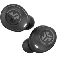 Oreillette JBuds Air True Wireless Intra-auriculaire, Par dessus l'Oreille Stéréo - Noir JLab - Stéréo - True Wireless - Bluetooth - 30 pi - 32 Ohm - 20 Hz à 20 kHz - Intra-auriculaire, Par dessus l'Oreille - Binaural - Intra-auriculaires - Noir