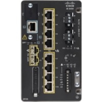 Commutateur Ethernet Catalyst IE3400 IE-3400-8P2S-A 10 Ports Gérable Cisco - 10 Ports - Gérable - 3 Couche supportée - Modulaire - 2 Emplacements SFP - Paire torsadée, Fibre Optique - Montage sur rail DIN - 5 Année Garantie limitée