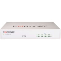 Fortinet FortiGate FG-60F Network Security/Firewall Appliance - 10 Port - 10/100/1000Base-T - Gigabit Ethernet - AES (256-bit), SHA-256 - 200 VPN - 10 x RJ-45 - 5 Year 24X7 Forticare and Fortiguard Unified UTM - Desktop, Wall Mountable