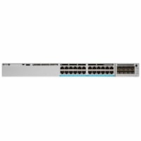 Cisco Catalyst 9300L-24T-4G Ethernet Switch - 24 Ports - Manageable - Gigabit Ethernet - 10/100/1000Base-T, 1000Base-X - 3 Layer Supported - Modular - 4 SFP Slots - 350 W Power Consumption - Twisted Pair, Optical Fiber - Rack-mountable - Lifetime Limited Warranty