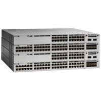 Cisco Catalyst 9300 48-port PoE+, Network Advantage - 48 Ports - Manageable - Gigabit Ethernet - 10/100/1000Base-T - Refurbished - 2 Layer Supported - Twisted Pair - Rack-mountable - Lifetime Limited Warranty