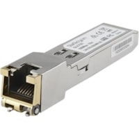 SFP (mini-GBIC) - 1 emballage StarTech.com - Pour Réseau de donnéesPaire torsadéeGigabit Ethernet - 1000Base-T - Interchangeable à chaud - 1 chaque