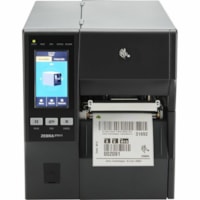 Zebra ZT411 Industrial Direct Thermal/Thermal Transfer Printer - Label Print - USB - Serial - Bluetooth - Wireless LAN - 13.08 ft (3987.80 mm) Print Length x 4.09" Print Width - 356 mm/s Mono - 203 dpi - 39" (990.60 mm) Label Length