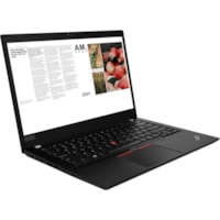 Lenovo ThinkPad T490 20RY0000CA 14" Notebook - Intel Core i7 10th Gen i7-10510U - 16 GB - 1 TB SSD - French Keyboard - Glossy Black - 2560 x 1440 - Windows 10 Pro - Intel UHD Graphics - In-plane Switching (IPS) Technology - Front Camera/Webcam - IEEE 802.11ax Wireless LAN Standard