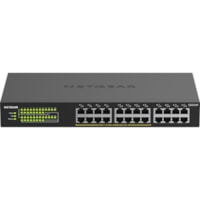 Commutateur Ethernet 300 GS324P 24 Ports Netgear - 24 Ports - 2 Couche supportée - Paire torsadée - Montable en rack, Bureau - 3 Année Garantie limitée