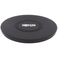 Tripp Lite by Eaton Wireless Phone Charger - 10W, Qi Certified, Apple and Samsung Compatible, Black - 5 V DC Input - 5 V DC, 9 V DC Output - Input connectors: USB