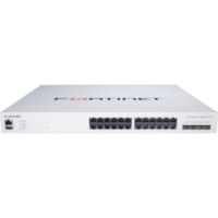 Commutateur de niveau 3 FortiSwitch 400 FS-424E-POE 24 Ports Gérable - Gigabit Ethernet, 10 Gigabit Ethernet - 10/100/1000Base-T, 10GBase-X Fortinet - 24 Ports - Gérable - Gigabit Ethernet, 10 Gigabit Ethernet - 10/100/1000Base-T, 10GBase-X - 3 Couche supportée - Modulaire - 283