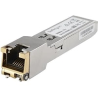 SFP (mini-GBIC) - 1 emballage StarTech.com - Pour Réseau de donnéesPaire torsadéeGigabit Ethernet - 1000Base-T - Interchangeable à chaud - 1 chaque