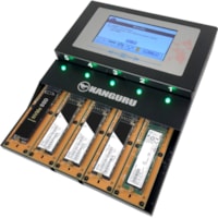 Kanguru KanguruClone 4 M.2 NVMe SSD Duplicator - Standalone  - 1 x Source Drive(s) Supported - 4 x Destination Drive(s) Supported - M.2 Drive Interface - USB 2.0