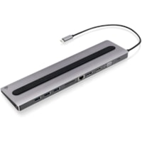 Station d'accueil Dock Pro USB 3.1 Type C pour Notebook/Tablette/Téléphone portable - 100 W - IOGEAR - pour Notebook/Tablette/Téléphone portable - 100 W - USB 3.1 Type C - 4 x Ports USB - 3 xUSB 3.0 - USB Type-C - Réseasu (RJ-45) - HDMI - VGA - DisplayPort - Entr&e