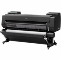 Canon imagePROGRAF PRO-6100S Imprimante grand format à jet d'encre - 60po Largeur d'impression - Couleur - 8 Couleur(s) - 2400 x 1200 dpi - USB - Ethernet - Réseau sans-fil - Papier, Papier en rouleau, Massicot, Papier photo brillant, Papier adhésif - Position au sol support&eacut