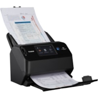 Canon imageFORMULA DR-S150 Sheetfed Scanner - 600 dpi Optical - 24-bit Color - 8-bit Grayscale - 45 ppm (Mono) - 45 ppm (Color) - Duplex Scanning - USB