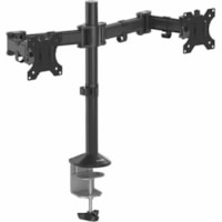 Fellowes Reflex Dual Monitor Arm - 2 Display(s) Supported - 30" Screen Support - 48 lb (21772.43 g) Load Capacity - 1 Each