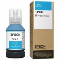 Epson T49H, 140mL Cyan Ink Bottle - Inkjet - Cyan - 140 mL - 1 Pack