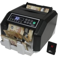 Compteur de billets RBC-ES210-CA Royal Sovereign - 200 Capacité de billets - Compter 1400 billets/min - Noir