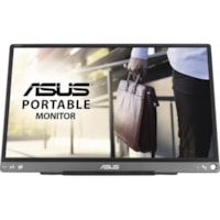 Moniteur LCD ZenScreen MB16ACE 16 po Classe Full HD - 16:9 - Gris foncé Asus - 15,6 po Visible - Technologie IPS - 1920 x 1080 - 250 cd/m² Maximum - 5 ms