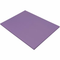 Papier de bricolage Prang - Projet scolaire, Project Art, Projet artisanal, Artisanat en papier - format 18 po (457,20 mm) x 24 po (609,60 mm) - 78 g/m² Grammage - Violet - Pâte mécanique - 50 / emballage