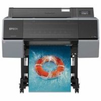 Epson Inkjet Large Format Printer - 24" (609.60 mm) Print Width - Color - 12 Color(s) - 2400 x 1200 dpi - USB - Ethernet - Plain Paper - Floor Standing Supported - Epson ESC/P