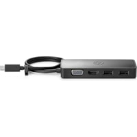 Station d'accueil USB Type C pour Notebook/Tablette/Moniteur - Capacité de chargement - 75 W - HP - pour Notebook/Tablette/Moniteur - Capacité de chargement - 75 W - USB Type C - 4K, Full HD - 3840 x 2160, 1920 x 1080 - 3 x Ports USB - 2 xUSB 3.0 - USB Type-C - 1 x Ports HDMI - HDMI - 