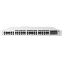 Meraki 48-port Gbe Switch - 48 Ports - Manageable - 3 Layer Supported - Modular - 350 W Power Consumption - Twisted Pair, Optical Fiber - 1U - Rack-mountable - Lifetime Limited Warranty