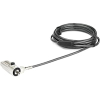 StarTech.com 6.5ft Laptop Cable Lock - 4 Digit Combination Anti-Theft Security Cable Lock for Wedge Slot Computer - Vinyl Coated Steel - 6.5ft Combination laptop cable lock compatible w/ Noble Wedge Slot - Keyless 4-digit resettable code - For Dell Chromebook/XPS/Inspiron/Latitude/Precision laptops/