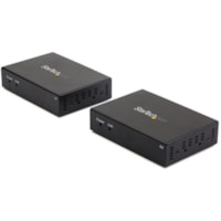 Extenseur vidéo émetteur/récepteur - Filaire StarTech.com - 1 Dispositif d'entrée - 1 Périphérique de sortie - 460 pi (140208 mm) Gamme - 2 x Réseasu (RJ-45) - 1 x Entrée HDMI - 1 x Sortie HDMI - 4K - 3840 x 2160 - Paire torsadée - Cat&e