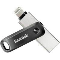 SanDisk iXpand Flash Drive Go For Your iPhone - 256 GB - USB 3.0 Type A, Lightning