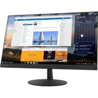 Moniteur LCD L24q-30 24 po Classe WQHD - 16:9 - Noir corbeau Lenovo - 23,8 po Visible - Technologie IPS - WLED Rétroéclairage - 2560 x 1440 - 16,7 Millions de Couleurs - FreeSync - 300 cd/m² Typique, Pic - 4 ms - 75 Hz Fréquence de rafraîchissement - HDMI - DisplayPort