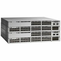 Cisco Catalyst 9300 Ethernet Switch - 48 Ports - Manageable - Gigabit Ethernet - 1000Base-T, 1000Base-X - Modular - 4 SFP Slots - 1.44 kW PoE Budget - Twisted Pair, Optical Fiber - 1U - Rack-mountable - Lifetime Limited Warranty