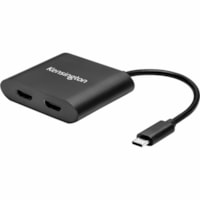 Adaptateur audiovisuel - 1 emballage Kensington - 1 emballage - 3840 x 2160 Supported - Noir