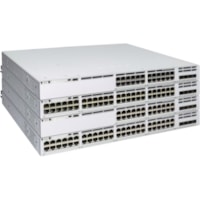 Commutateur Ethernet Catalyst 9300 C9300L-48PF-4G 48 Ports Gérable Cisco - 48 Ports - Gérable - 3 Couche supportée - Modulaire - 1100 W Consommation d'énergie - Paire torsadée, Fibre Optique - Montable en rack - À vie Garantie limitée