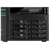 Asustor Lockerstor 8 AS6508T - 8 Bay NAS, 2.1GHz Quad-Core, 2 M.2 NVMe SSD Slot, 10GbE Port, 2.5GbE Port, 8GB RAM DDR4, Enterprise Network Attached Storage (Diskless) - Shift into overdrive with dual Intel 10GbE, M.2 SSD Cache and 2.5GbE!