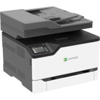 CX431adw Multifunction Colour Laser Printer - Copier/Fax/Printer/Scanner - 26 ppm Mono/26 ppm Color Print - 2400 x 600 dpi Print - Automatic Duplex Print - Up to 75000 Pages Monthly - 251 sheets Input - Color Scanner - 600 dpi Optical Scan - Color Fax - Gigabit Ethernet - Wireless LAN - USB - For Pl