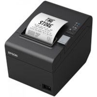 Epson TM-T20III Direct Thermal Printer - Monochrome - Portable - Receipt Print - USB - Serial - Black - 9.84 in/s Mono - 3.15" Label Width - 250 mm/s Mono - 3.15" (80 mm) Label Width