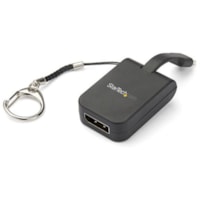 Adaptateur vidéo - 1 emballage StarTech.com - 1 emballage - 7680 x 4320 Supported - Noir