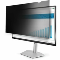 StarTech.com Monitor Privacy Screen for 21.5" Display - Widescreen Computer Monitor Security Filter - Blue Light Reducing Screen Protector - 21.5in widescreen monitor privacy screen for security outside +/-30 degree viewing angle - Keep data confidential - 2 mount options w/ adhesive strips - Anti-g