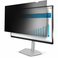 StarTech.com Monitor Privacy Screen for 27" Display - Widescreen Computer Monitor Security Filter - Blue Light Reducing Screen Protector - 27 in widescreen monitor privacy screen for security outside +/-30 degree viewing angle to keep data confidential - 2 mount options w/ adhesive strips - Anti-gla