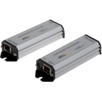 AXIS Long Range PoE Extender Kit - Network (RJ-45) - 3280.84 ft (1000000 mm) Extended Range - Aluminum