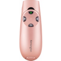 Kensington Presenter Expert Wireless With Green Laser - Rose Gold - Wireless - Radio Frequency - 2.40 GHz - Rose Gold - USB - 4 Button(s) - 1