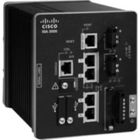 Cisco Dispositif de Securité de Réseau/Firewall ISA-3000-4C - 4 Port - 10/100/1000Base-T - Gigabit Ethernet - 4 x RJ-45 - Montage sur rail DIN - Conforme aux normes TAA