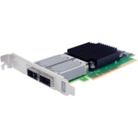 Carte Ethernet 100 gigabits - 100GBase-X, 50GBase-X, 40GBase-X, 25GBase-X, 10GBase-X - Carte Enfichable ATTO - PCI Express 3.0 x16 - 2 Port(s) - Fibre Optique - 100GBase-X, 50GBase-X, 40GBase-X, 25GBase-X, 10GBase-X - Carte Enfichable