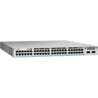 Cisco Catalyst C9300-48UXM Ethernet Switch - 48 Ports - Manageable - Refurbished - 3 Layer Supported - Modular - 1100 W Power Consumption - 490 W PoE Budget - Twisted Pair, Optical Fiber - PoE Ports - Rack-mountable