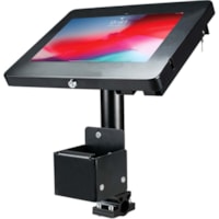 CTA Digital Cart-Grip Security Mount with Accessory Compartments for iPad - 7.9" to 12.9" Screen Support - 75 x 75 - VESA Mount Compatible - Metal