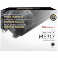 Clover Imaging Remanufactured Toner Cartridge for Lexmark MS317/MS417/MX317/MX417 - Lexmark MS317DN, MS417DN, MS517DN, MS617DN; MX317DN, MX417DE, MX517DE, MX617DE - Toner Cartridge