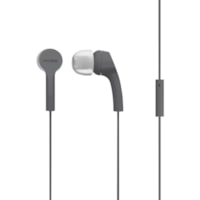 Koss KEB9i Earset - Stereo - Mini-phone (3.5mm), TRRS - Wired - 16 Ohm - 18 Hz to 20 kHz - Earbud - Binaural - In-ear - 4 ft Cable - Gray