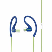 Koss FitClips KSC32i Ear Clip - Stereo - TRRS, Mini-phone (3.5mm) - Wired - 16 Ohm - 15 Hz to 20 kHz - Earbud - Binaural - In-ear - 4 ft Cable - Blue